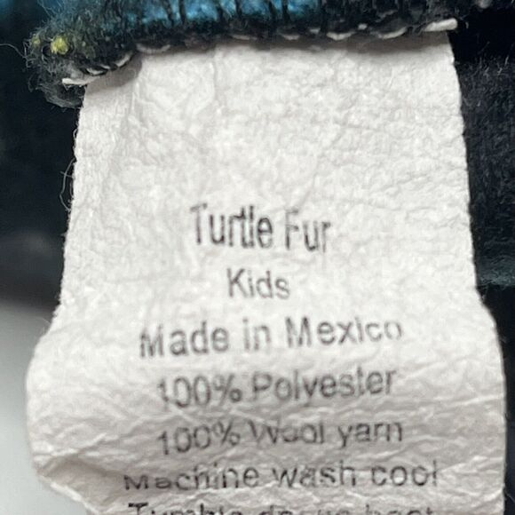 Turtle Fur Floral Fleece Beanie Winter Hat Kids Size 2-7 Years - Picture 10 of 10